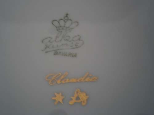 PART DINNER AND TEA SET 26 PIECES - ALKA BAVARIA CLAUDIA