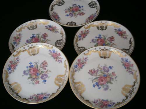 5 x small plates Rosenthal Germany