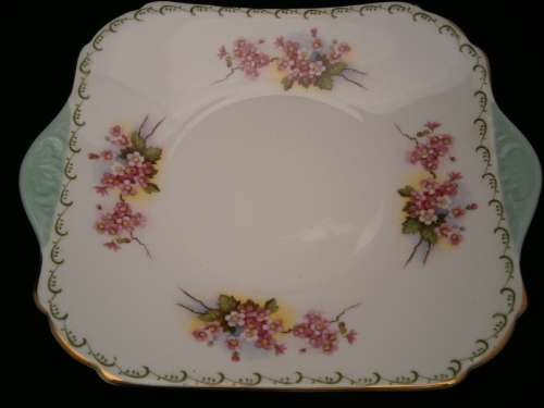 Shelley Fine Bone China - made in England - Cake Serving Plate