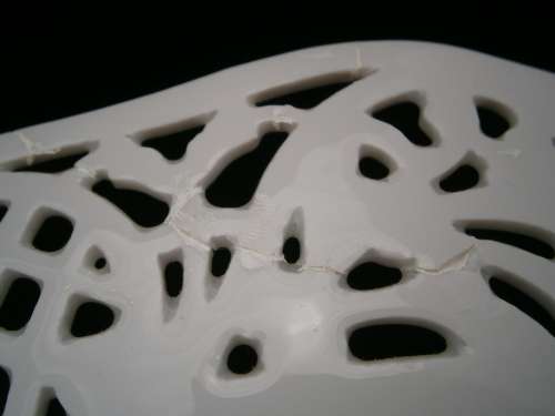 Dresden Porcelain  Reticulated Bowl  - Meissen style