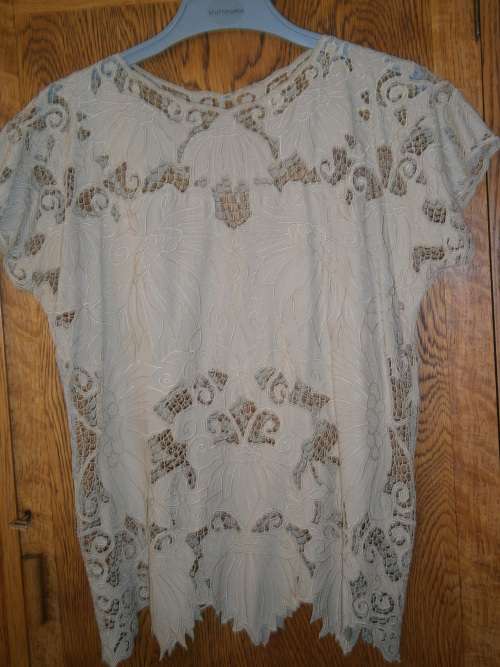 Broderie Anglaise  Tunic Blouse