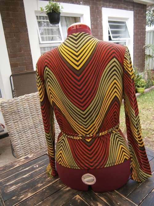 Wrap long sleeve  top "Define"