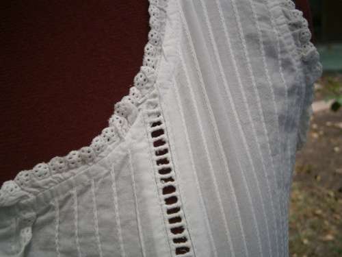 White 100% cotton Top