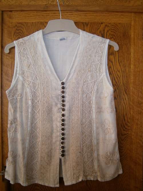 Top/ Waistcoat  in size - M