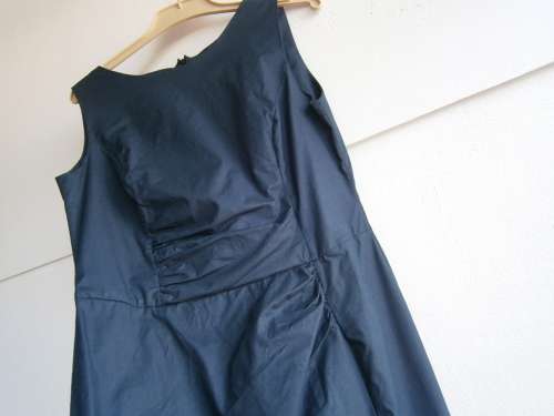 100% cotton Dark Blue Dress