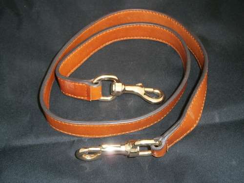 `Gucci` Leather Shoulder Strap
