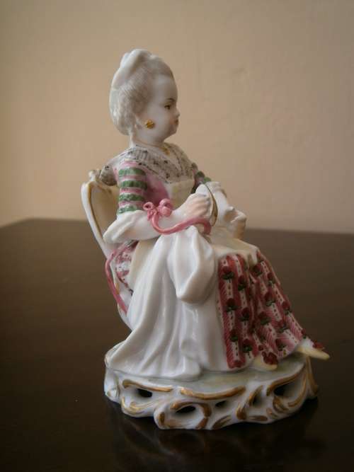 Chelsea porcelain figurine