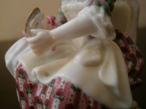 Chelsea porcelain figurine