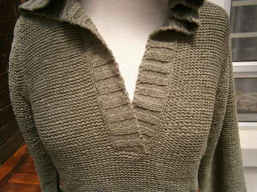 Hooded knitting jumper -New!