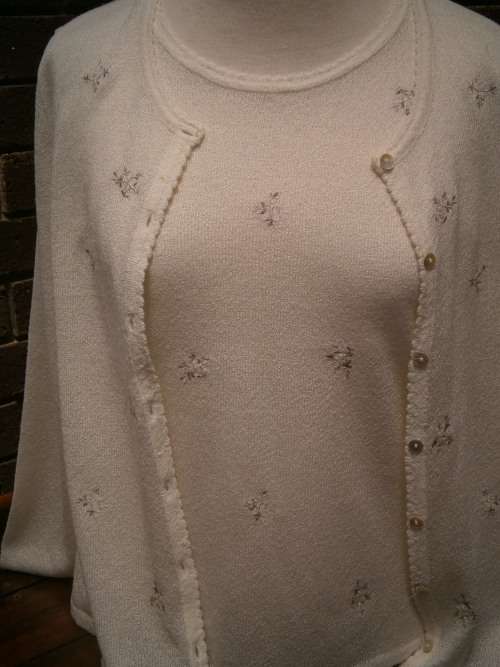 Knitted Cardigan and Top