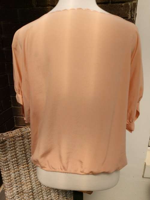 Pure Silk Embroidered Blouse