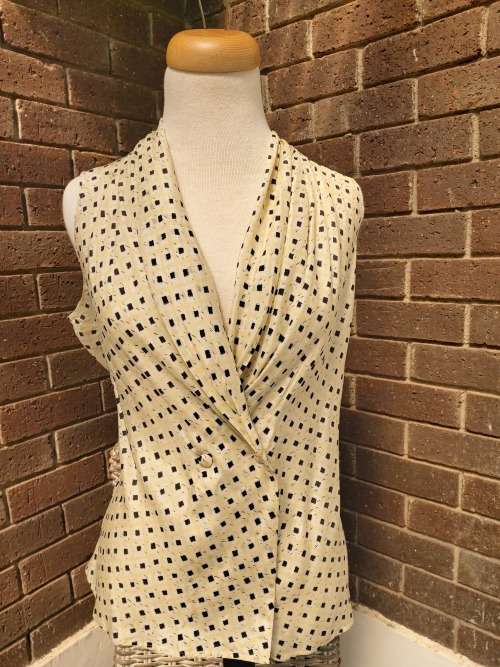 Pure Silk Blouse  in size M