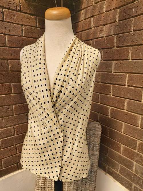 Pure Silk Blouse  in size M