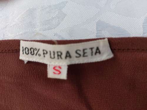 Pure Silk Top  in size L