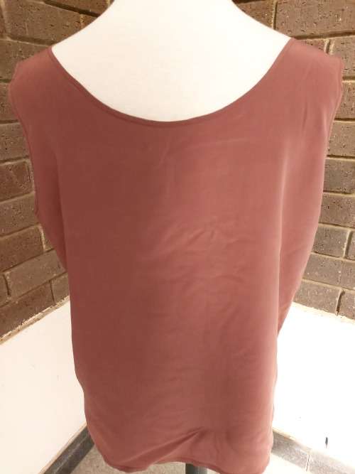Pure Silk Top  in size L