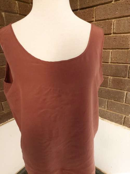 Pure Silk Top  in size L
