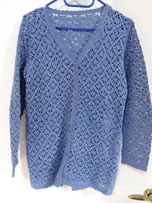 Hand crocheted  Cardigan #2