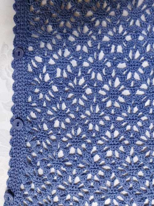 Hand crocheted  Cardigan #2