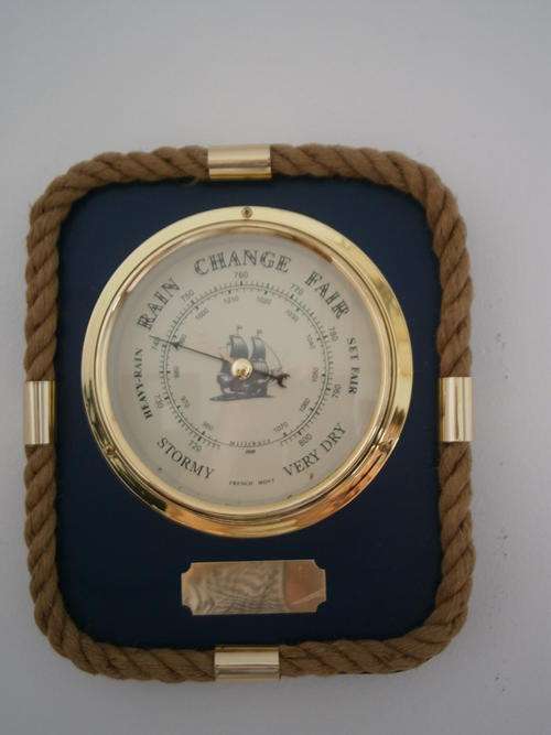 Brass Barometer