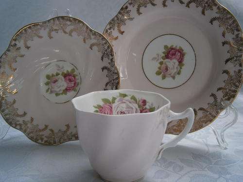Rosina  Bone China Tea Trio