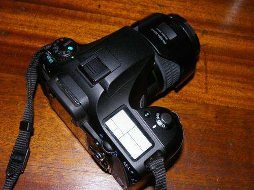 Pentax K10D with extra lenses
