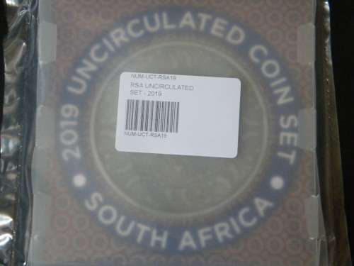 2019 Uncirculated Currency coin set