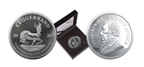 Brand New and available.  2020 2oz Proof Silver Krugerrand with COA