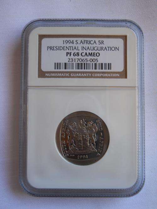 1994 Inauguration R5 PF68 Cameo