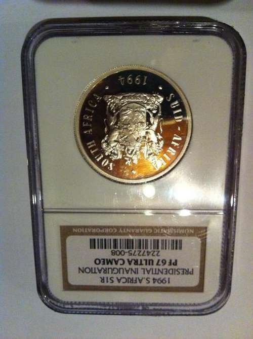 1994 Inauguration Silver R1 PF67 Ultra Cameo