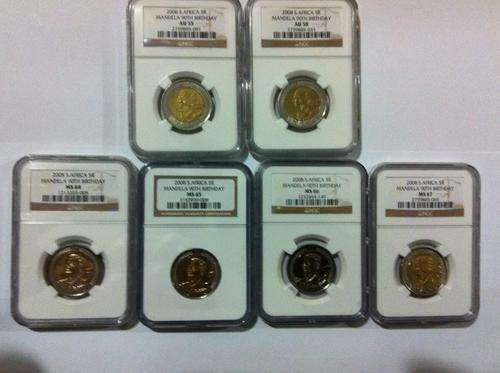 SNAP R1 - 2008 Birthday R5 Set **AU55/58 & MS64/65/66/67**