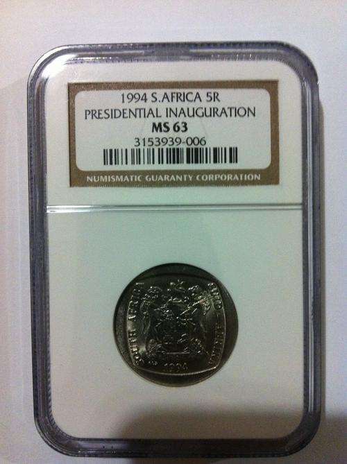 1994 Inauguration R5 **MS63** - Silly R1 Start