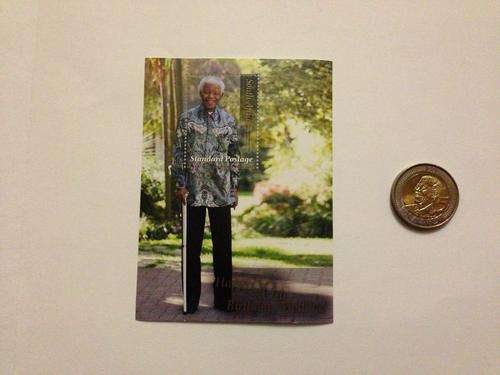 2008 Birthday R5 & Madiba Stamp - R1 start