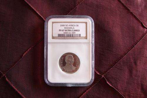 Rare Mandela 2000 R5, PF67 !!!