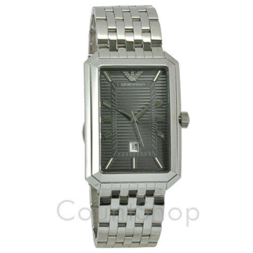 Emporio Armani Men's Classic AR0458 Gray Dial | NEW