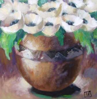 Stunning!!...Acrylic on canvas.(550 x 550) Unframed.Winnie Eaton