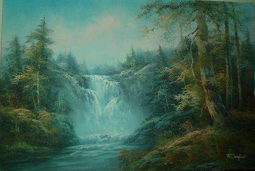 Stunning  Original oil painting- signed by artist.....R. Danford