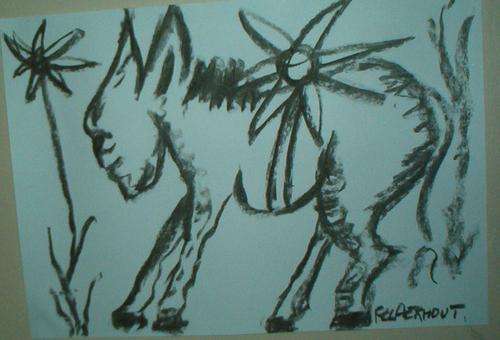 Stunning Original Claerhout Donkey   A4