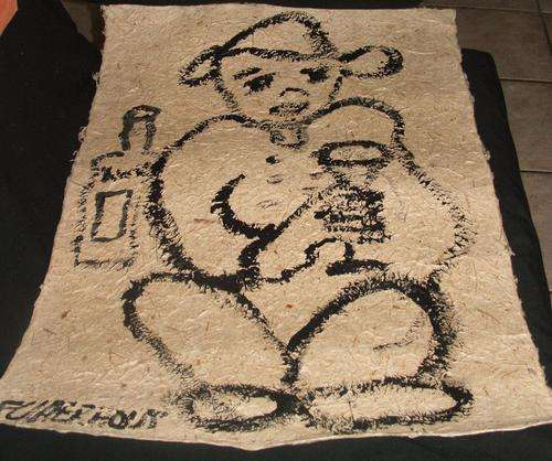 Take This Stunning  x 4 Original F. Claerhout's home 3 x 460 x 630mm and 1 x 54 x 78