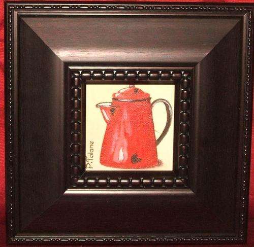 Stunning Original P. Talane...oil on board.....290 x 290 mm with frame