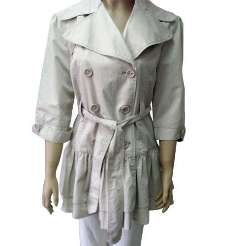 ZARA - DUST FRILL ALL WEATHER COAT