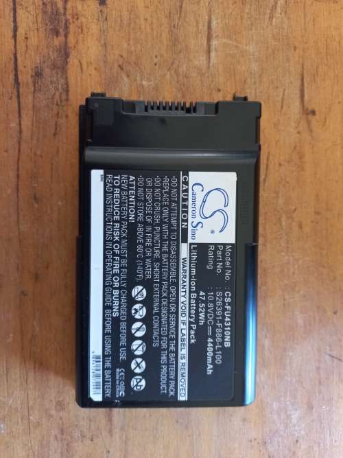 Fujitsu lifebook t730 battery