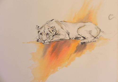 Ilona Petzer lion