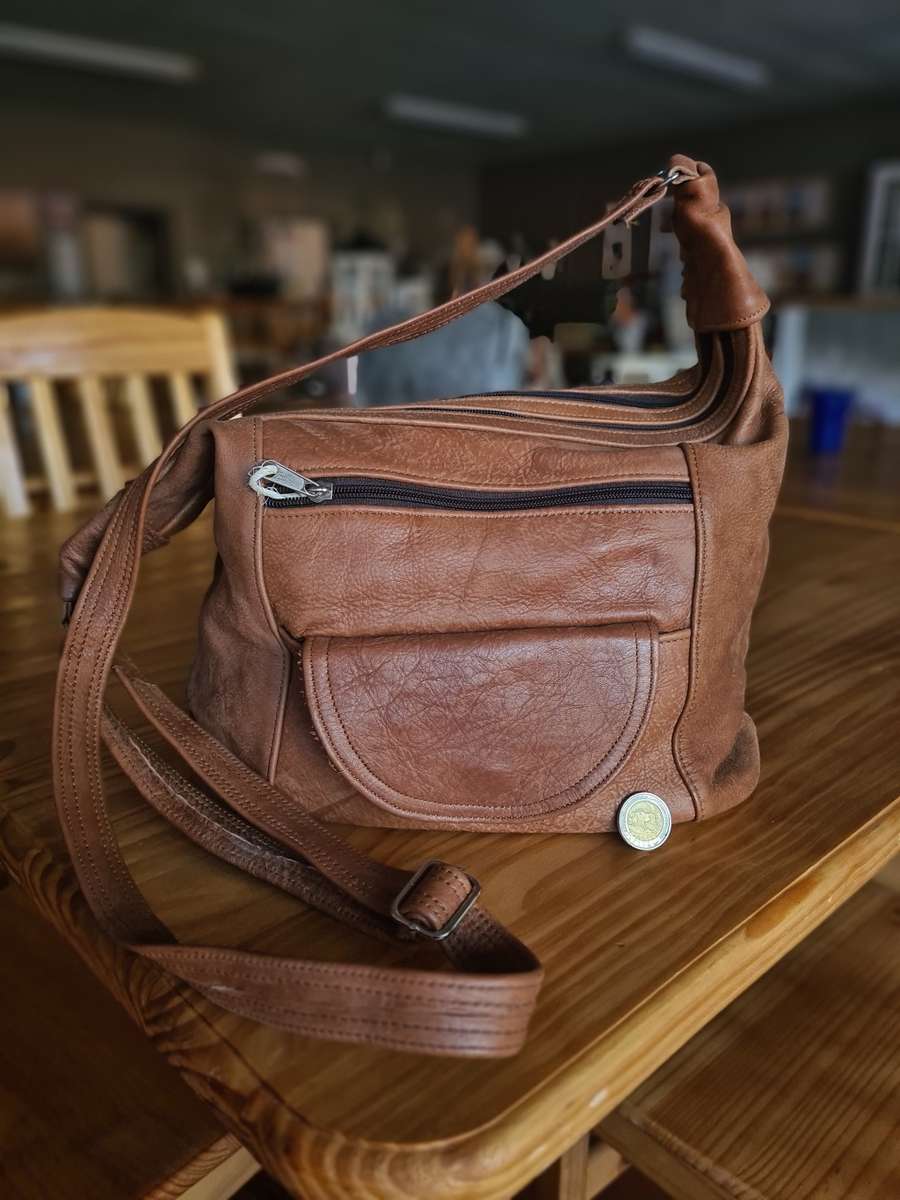 Brown Leather Handbag