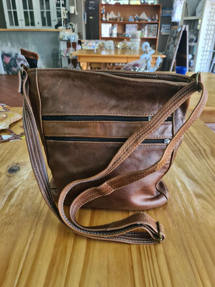 Genuine leather handbag