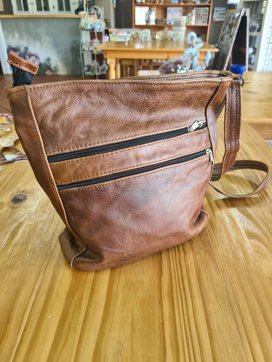 Genuine leather handbag