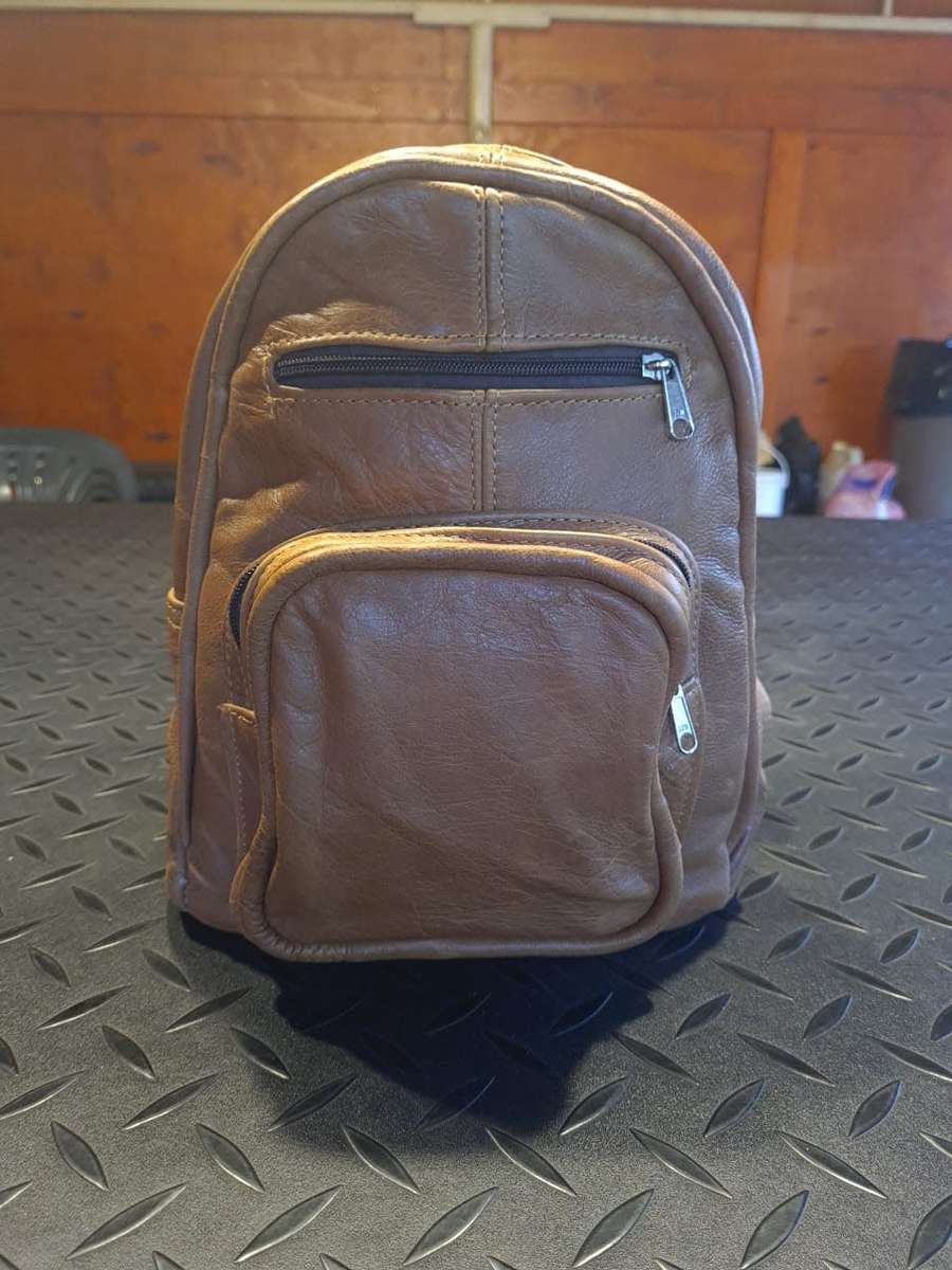 Genuine Leather Backpack