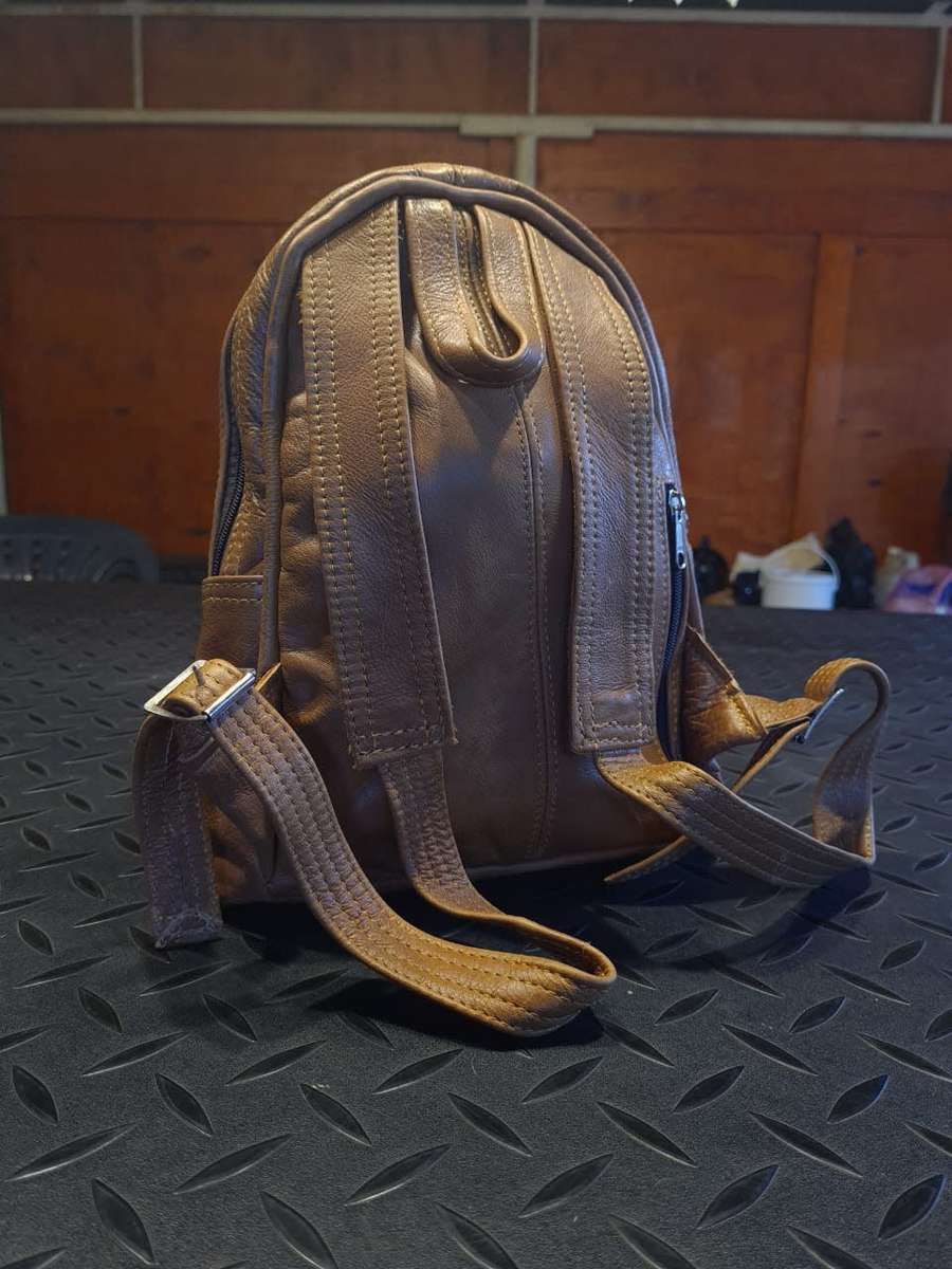Genuine Leather Backpack