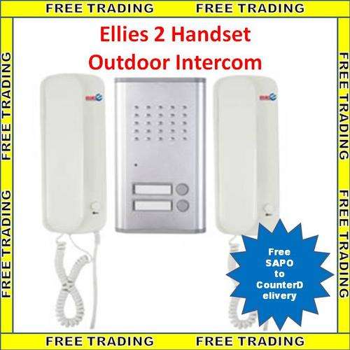 Ellies 2 Handset Outdoor Intercom (Free Delivery)