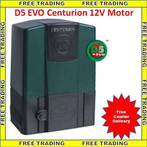 D5 EVO Centurion 12V Gate Motor Only (Free Delivery)