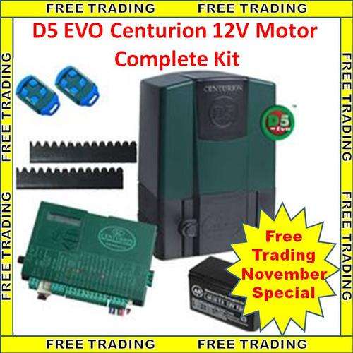 D5 EVO Centurion Gate Motor Complete Kit